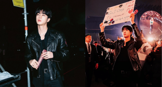 Potret Jin BTS di Konser Coldplay .png