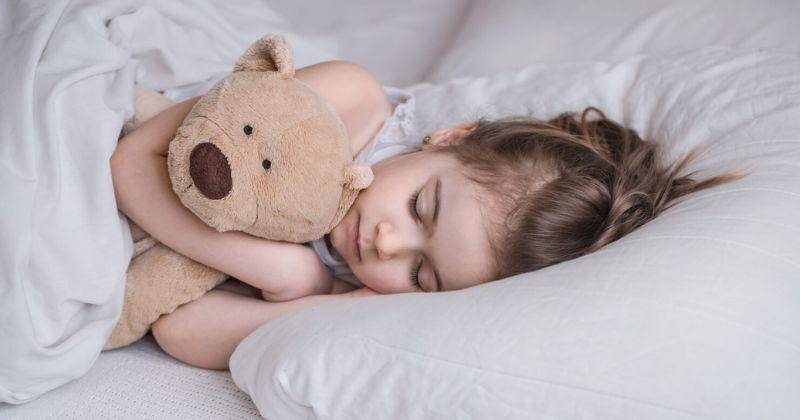 sleeping girl