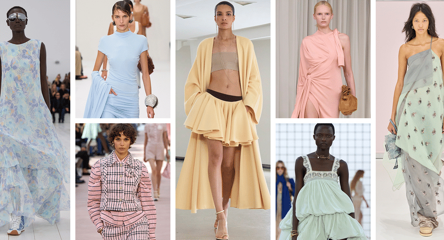 Warna pastel memberikan kesan segar dan feminin yang pas untuk gaya sehari-hari.