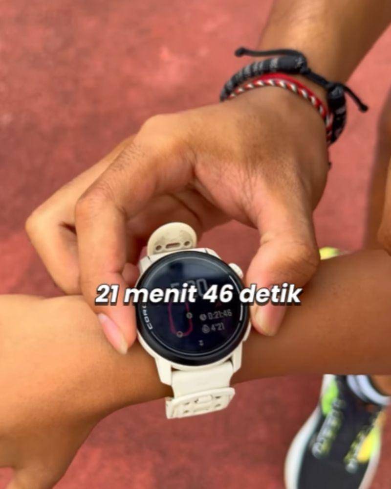 viral anak sd lari 5 km dalam 22 menit