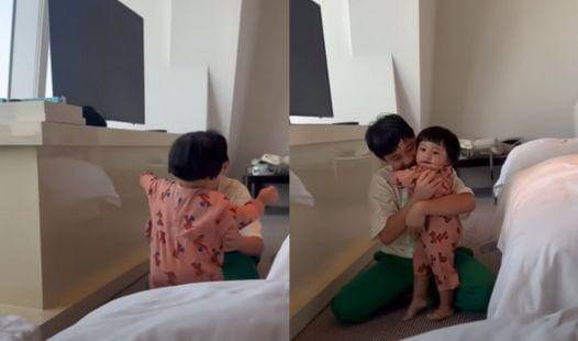 Momen Lily bisa jalan pertama kali 