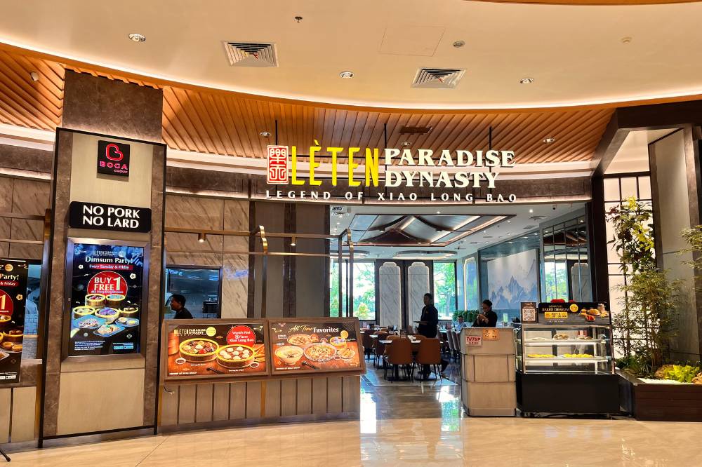 Leten Paradise Dynasty, kuliner China