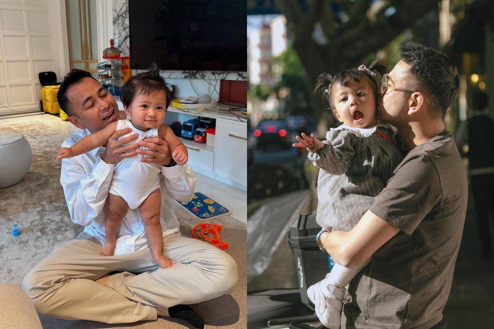 Potret Lily dan Papa Raffi Ahmad