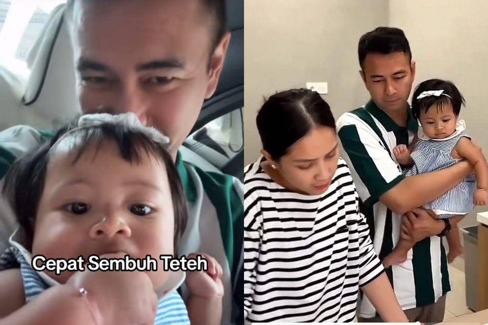 Papa Raffi Ahmad temanin Lily ke Rumah Sakit