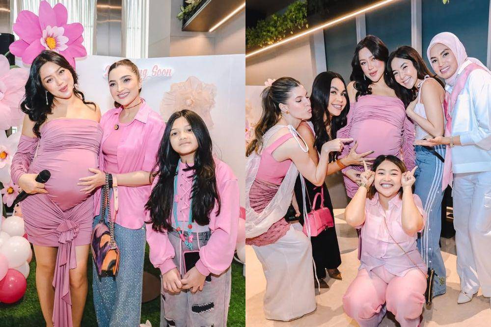 Foto Artis Pamer Baby Bump Bersama Sahabat 3.jpg