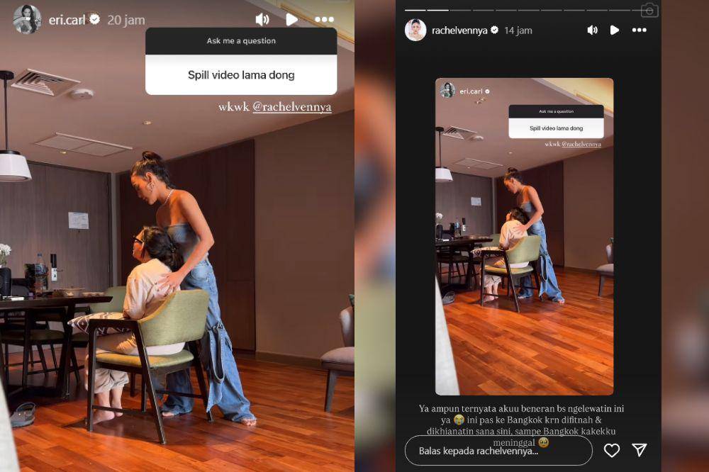 Erika Carlina dan Rachel Vennya