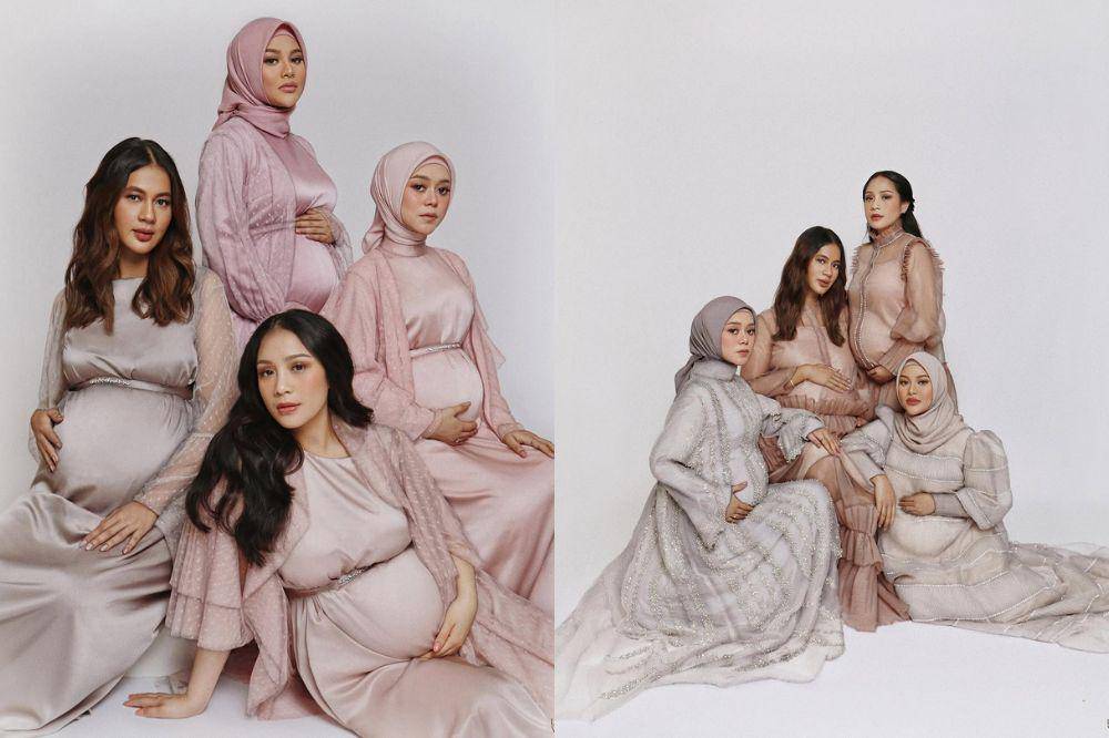 Foto Artis Pamer Baby Bump Bersama Sahabat 6.jpg