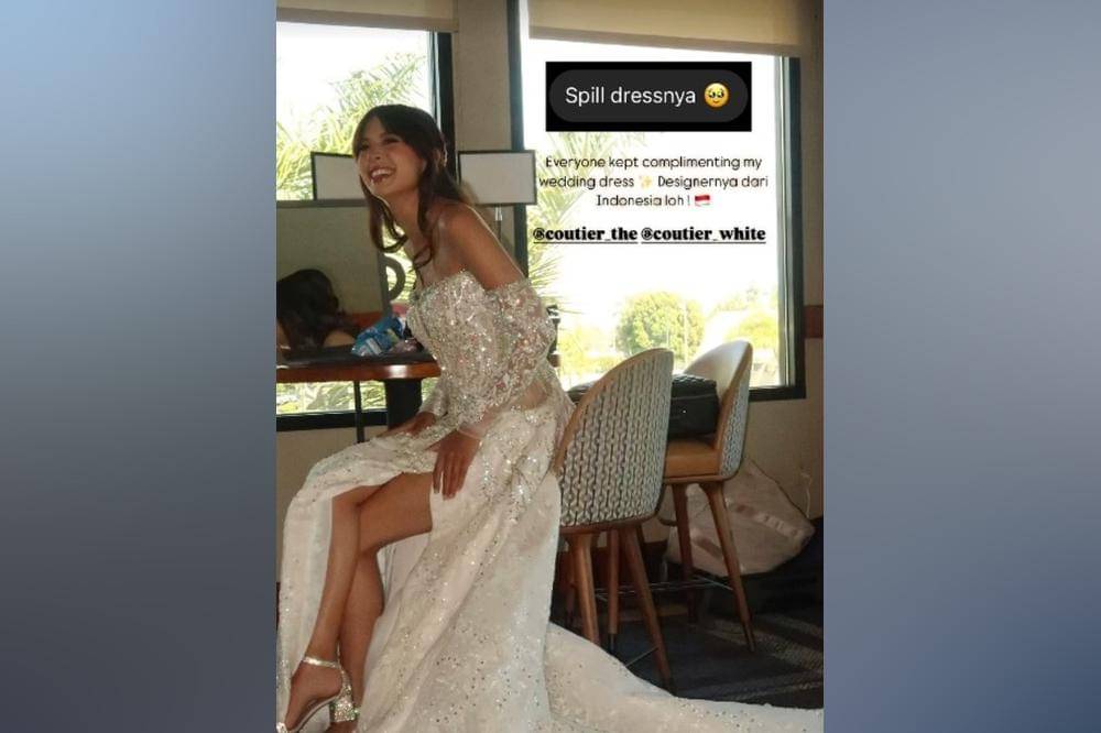 resepsi pernikahan aurelie dan tyler