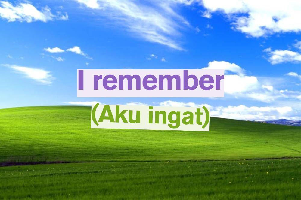 I remember
