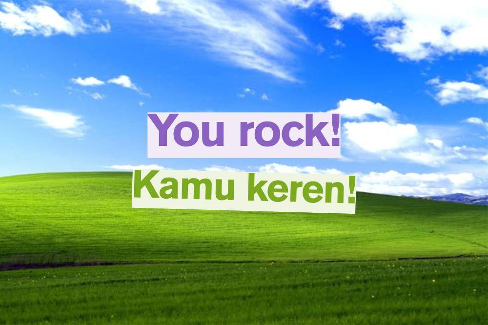 you rock