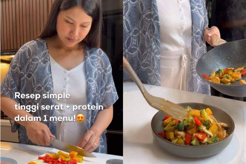 Resep Tumis Brokoli Ayam ala Hanny Soegianto, Kaya Serat untuk Busui