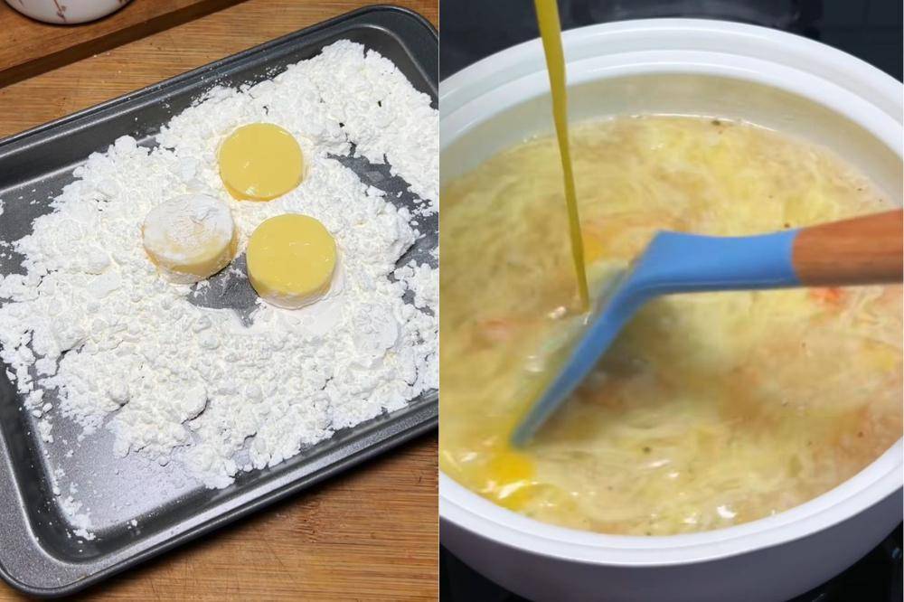 Cara membuat sup tahu telur