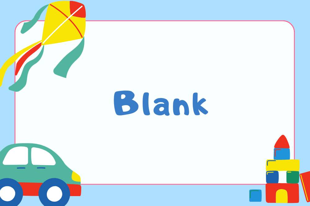 Blank