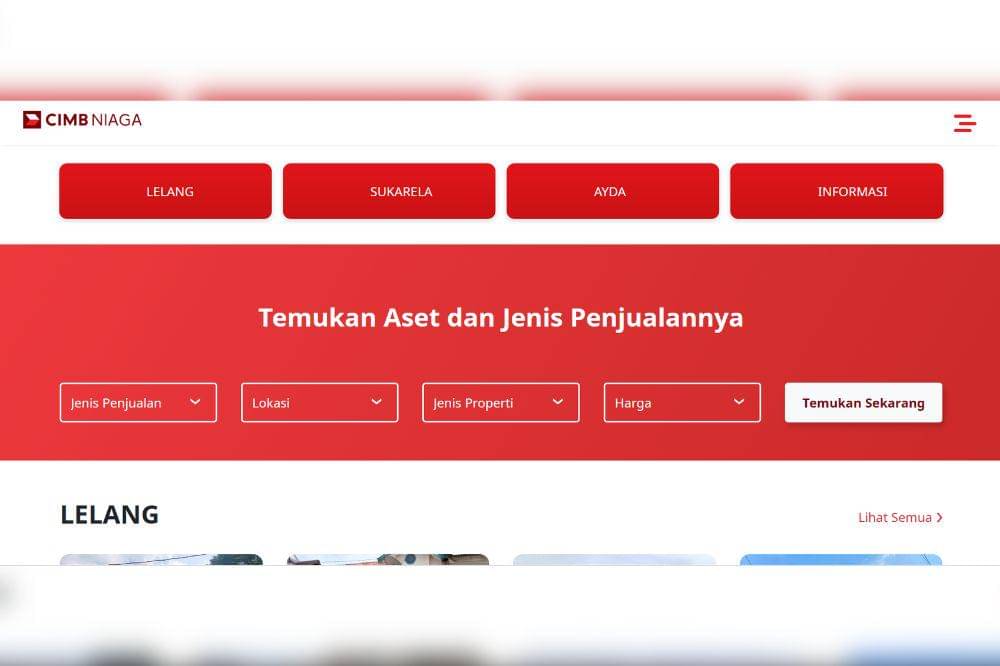 Lelang CIMB Niaga