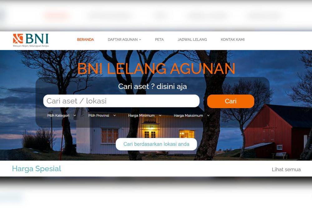 Lelang Agunan BNI