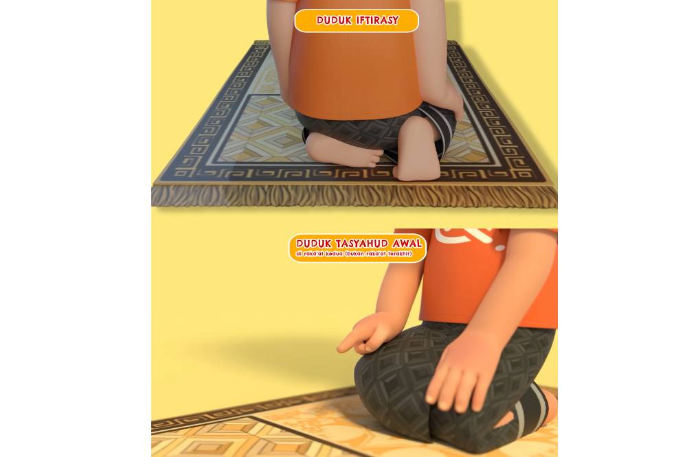Duduk tasyahud awal