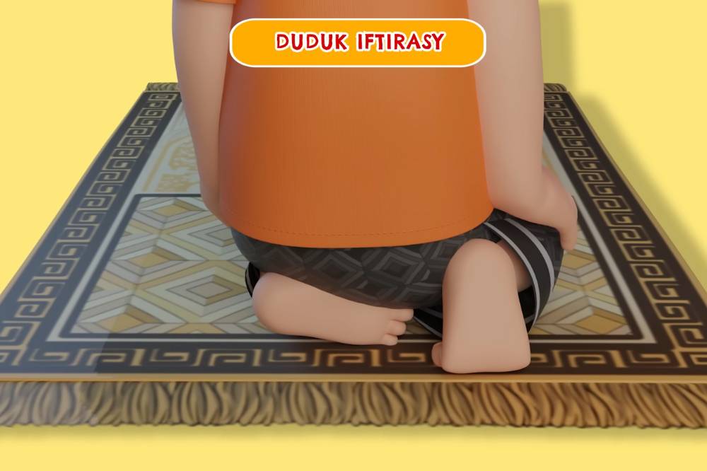 Duduk di antara dua sujud atau duduk iftirasy