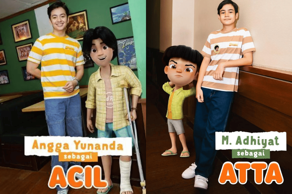 Atta dan Bang Acil Angga Yunanda film Jumbo