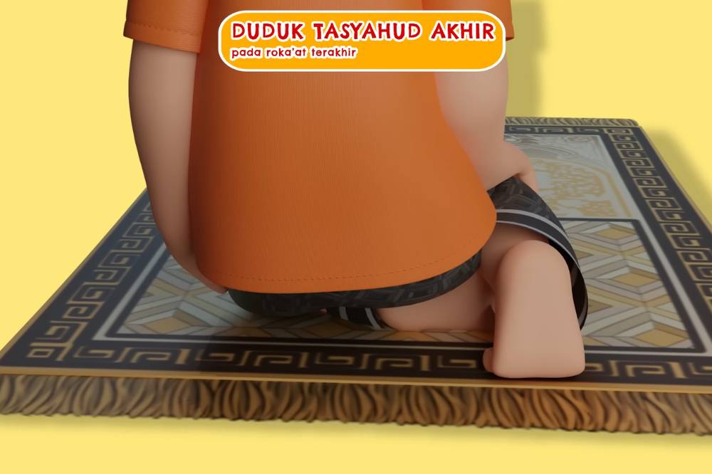 Duduk Tasyahud akhir