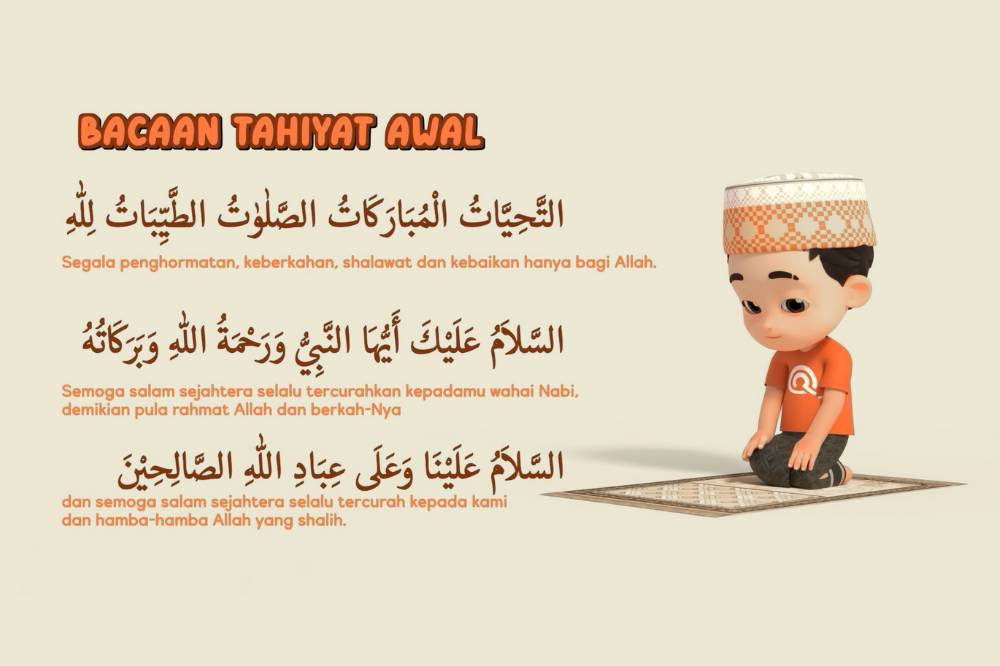 Bacaan tahiyat awal