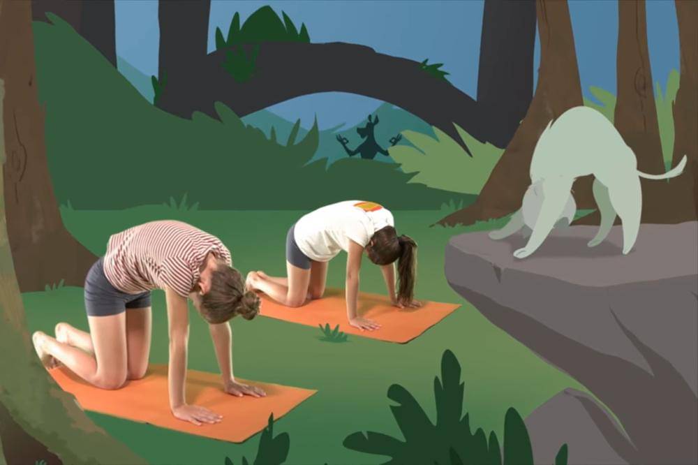 Animal Yoga Cat