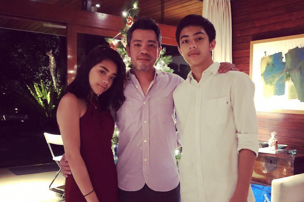 Baila Fauri dan Gambit Fauri bersama Lucca Fauri