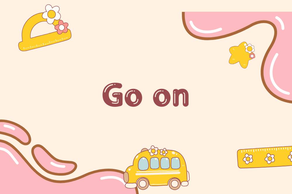 Contoh kalimat dengan kata go