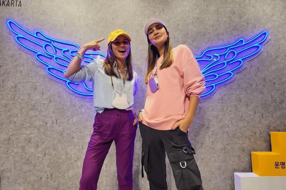 Luna Maya dan Marianne Rumantir