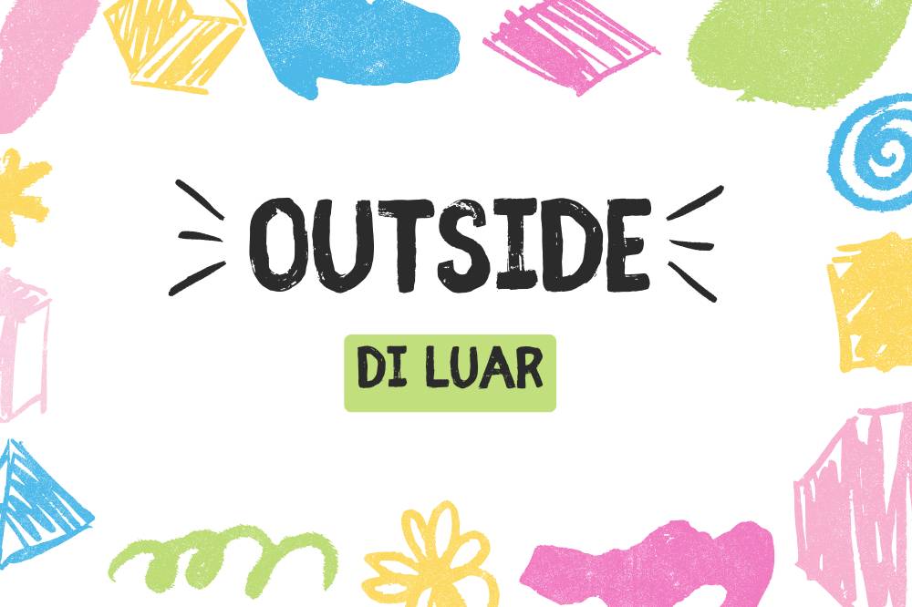 Outside