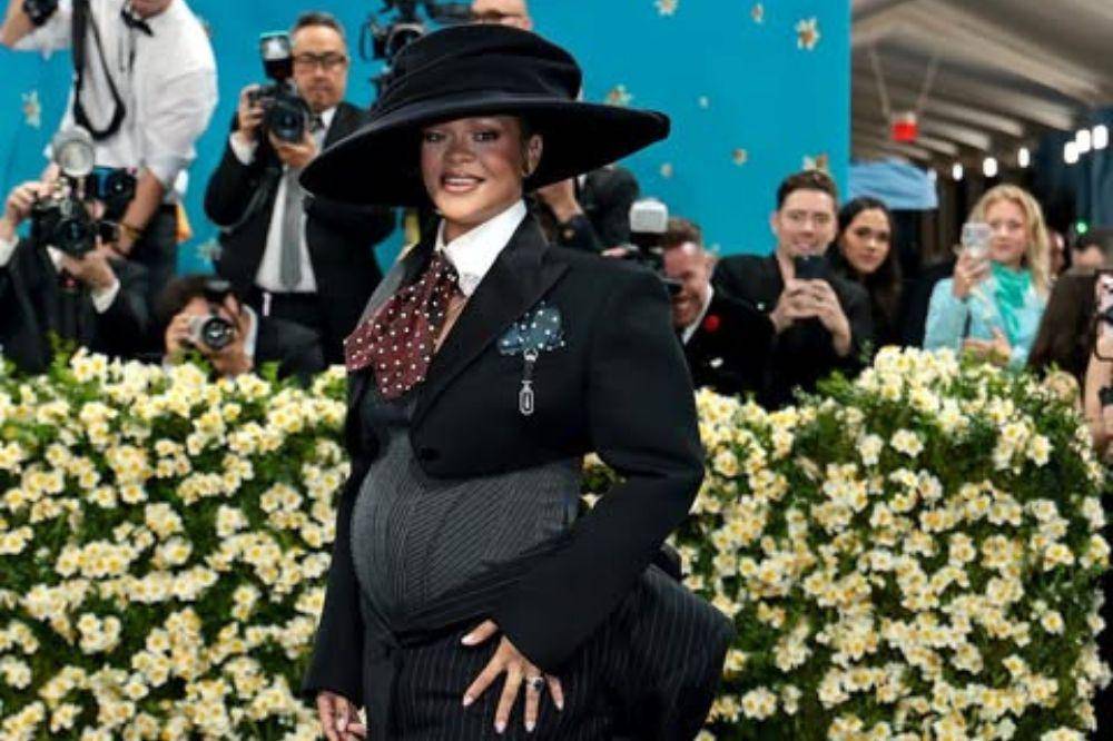 rihanna hamil anak ketiga met gala 2025