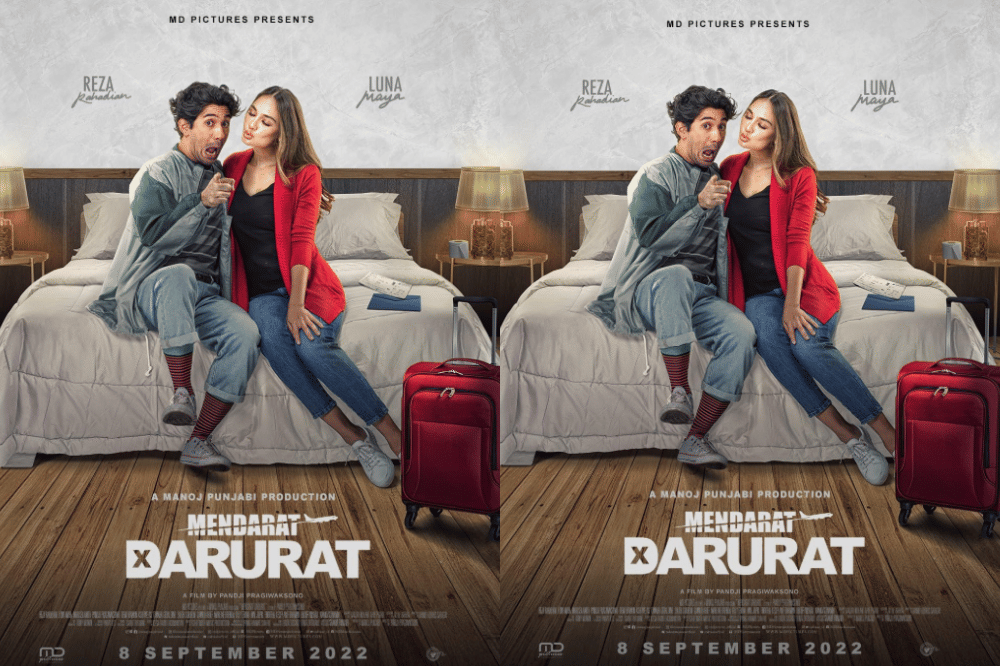 Film Mendarat Darurat, Film Luna Maya tema cinta