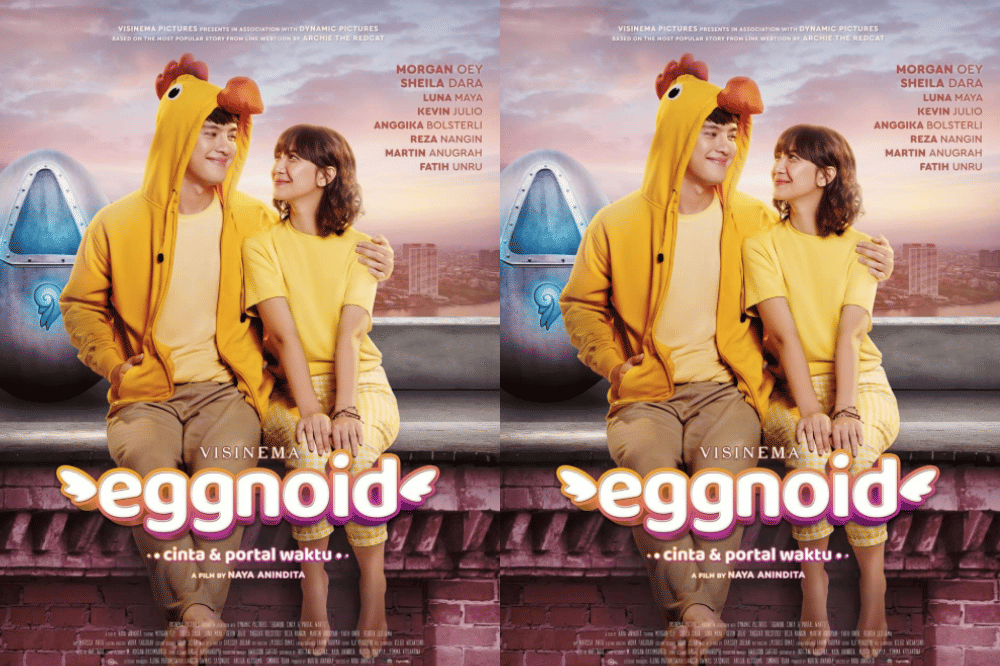 Film Eggnoid, Cinta dan Portal Waktu, Film Luna Maya tema cinta