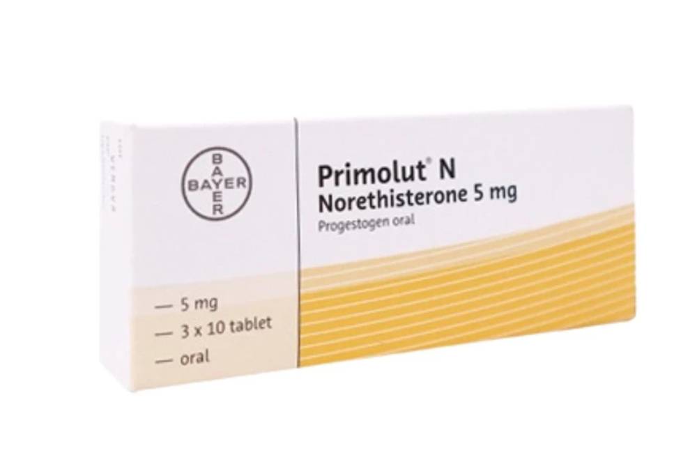 Primolut N (Norethisterone).png