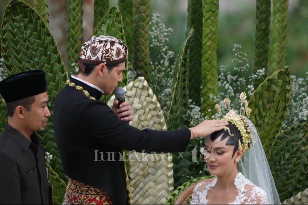 luna maya dan maxime menikah