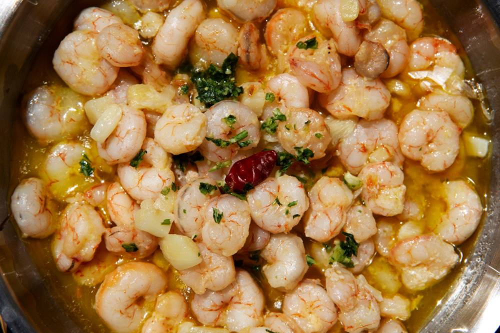 Resep shrimp garlic butter
