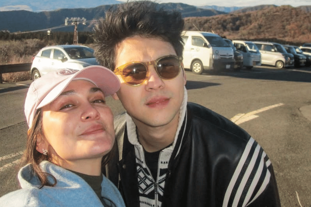 Luna Maya dan Maxime Bouttier