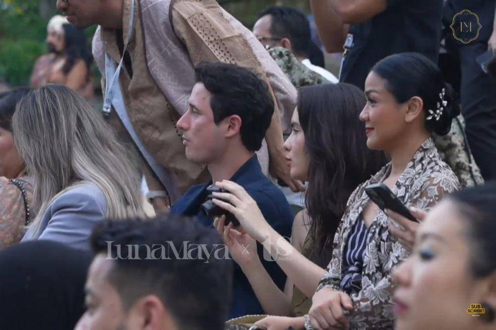 nino fernandez dan steffi zamora di pernikahan luna maya