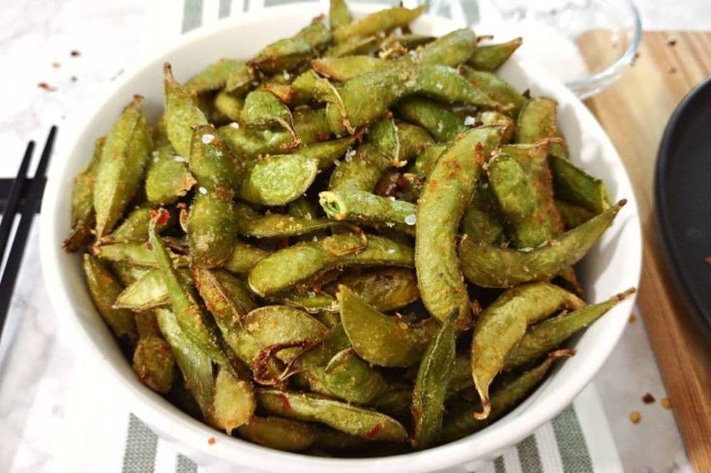 Resep garlic edamame, camilan enak dan sehat untuk ibu hamil.png