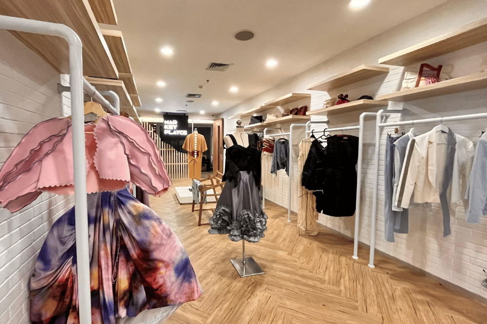 Ruang pamer karya jurusan fashion