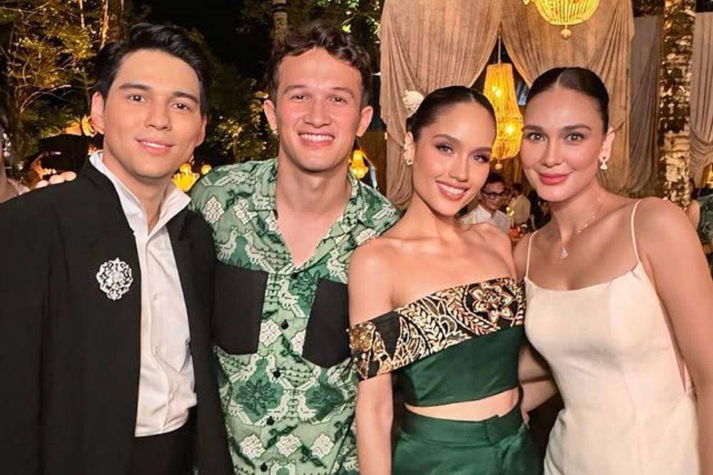 cinta laura tamu di nikahan luna dan maxime