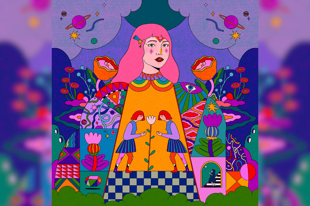 Artwork Album Merangkai Ziva