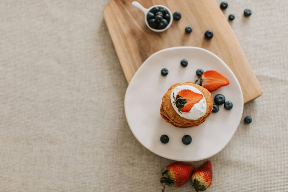 Scones dengan topping