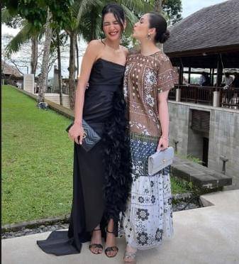 Gaya Rambut Artis di Resepsi Luna Maya dan Maxime Bouttier 10.jpg