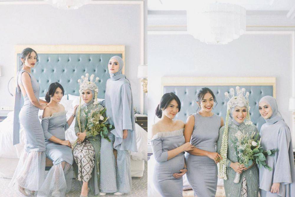 7 Foto Artis Jadi Bridesmaid saat Hamil 5.jpg