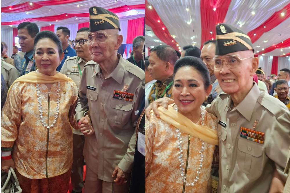 Kedekatan Titiek Soeharto dengan Try Sutrisno