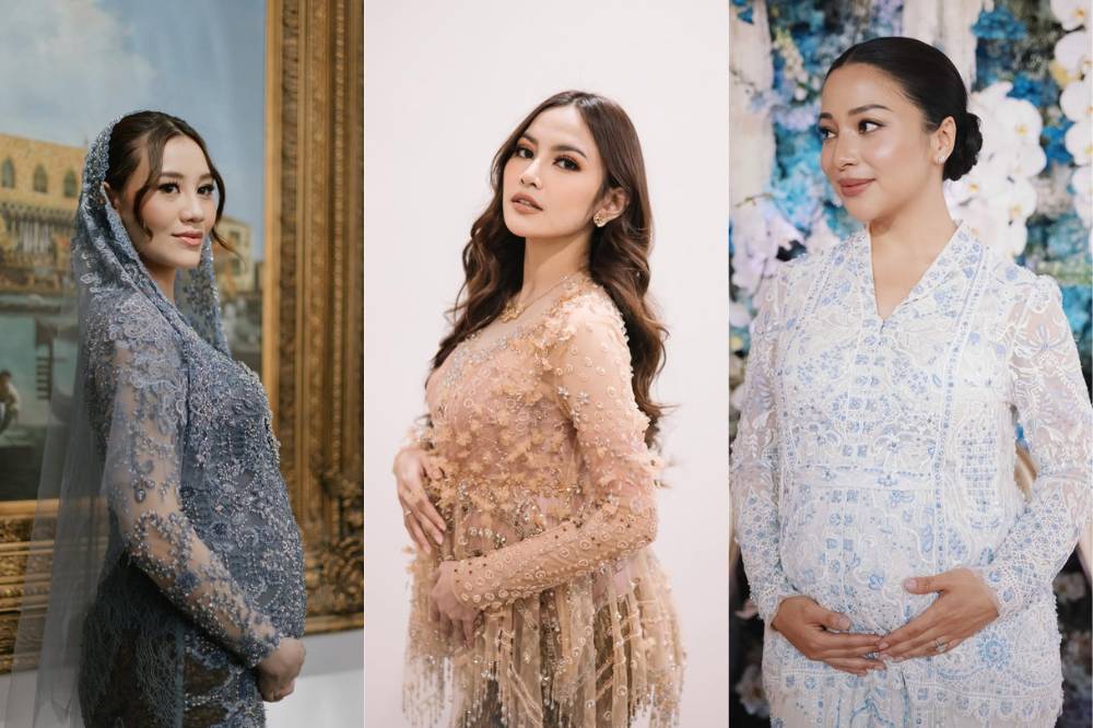 Model Kebaya untuk Tasyakuran Kehamilan yang Terinspirasi dari Artis 9.png