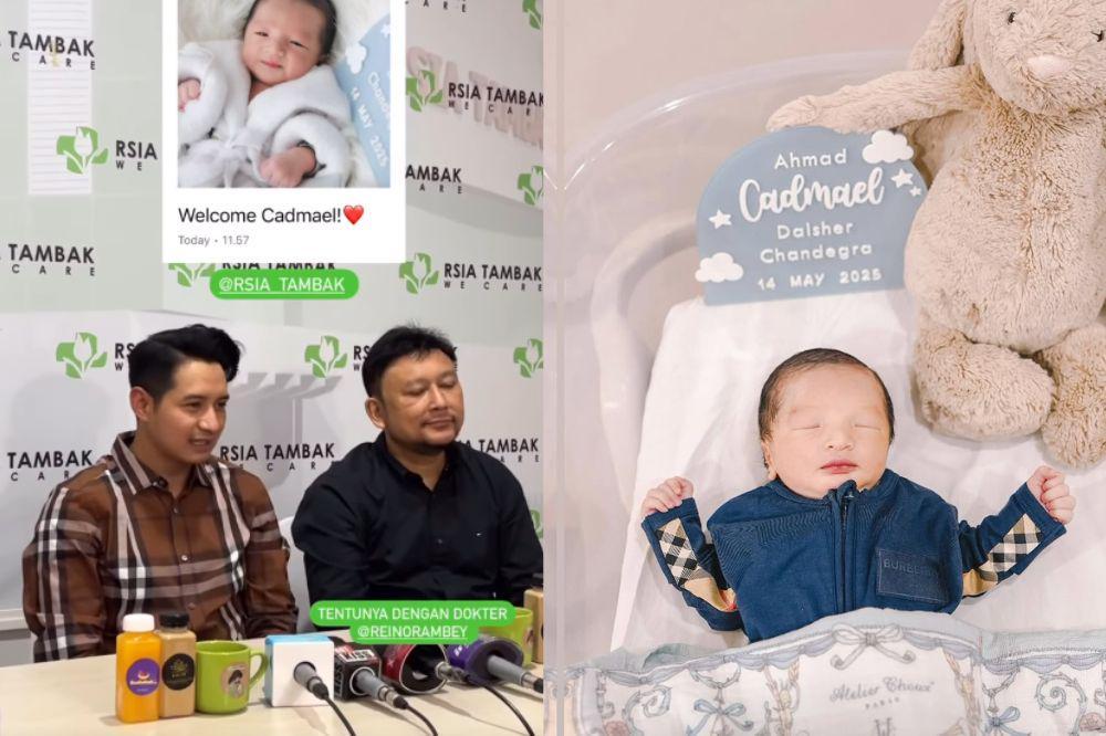 Chand Kelvin dan  Istri Sambut Kelahiran Anak Pertama