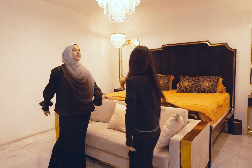 Foto kamar tamu di rumah Tasyi Athasyia