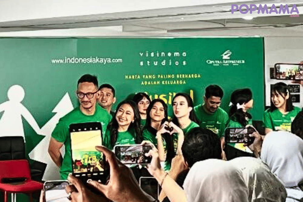 Quinn Salman main sebagai Ara di pementasan Musikal Keluarga Cemara