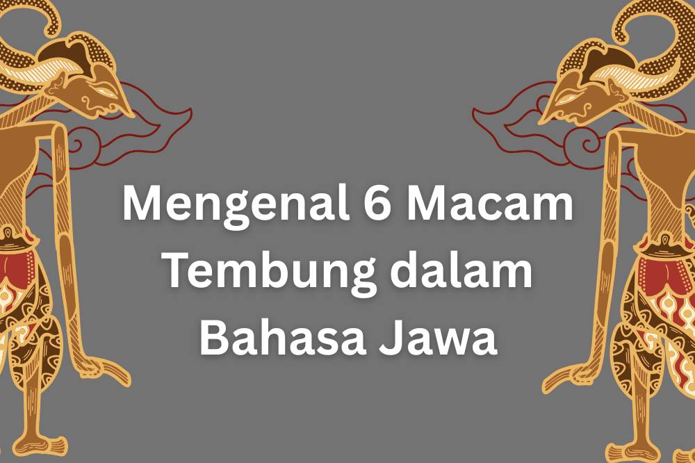 Cover 6 macam tembung bahasa Jawa